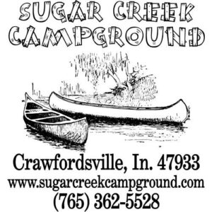 Sugar Creek Campground Sign