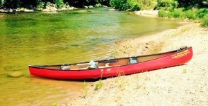 Sugar Creek Campground Single Canoe