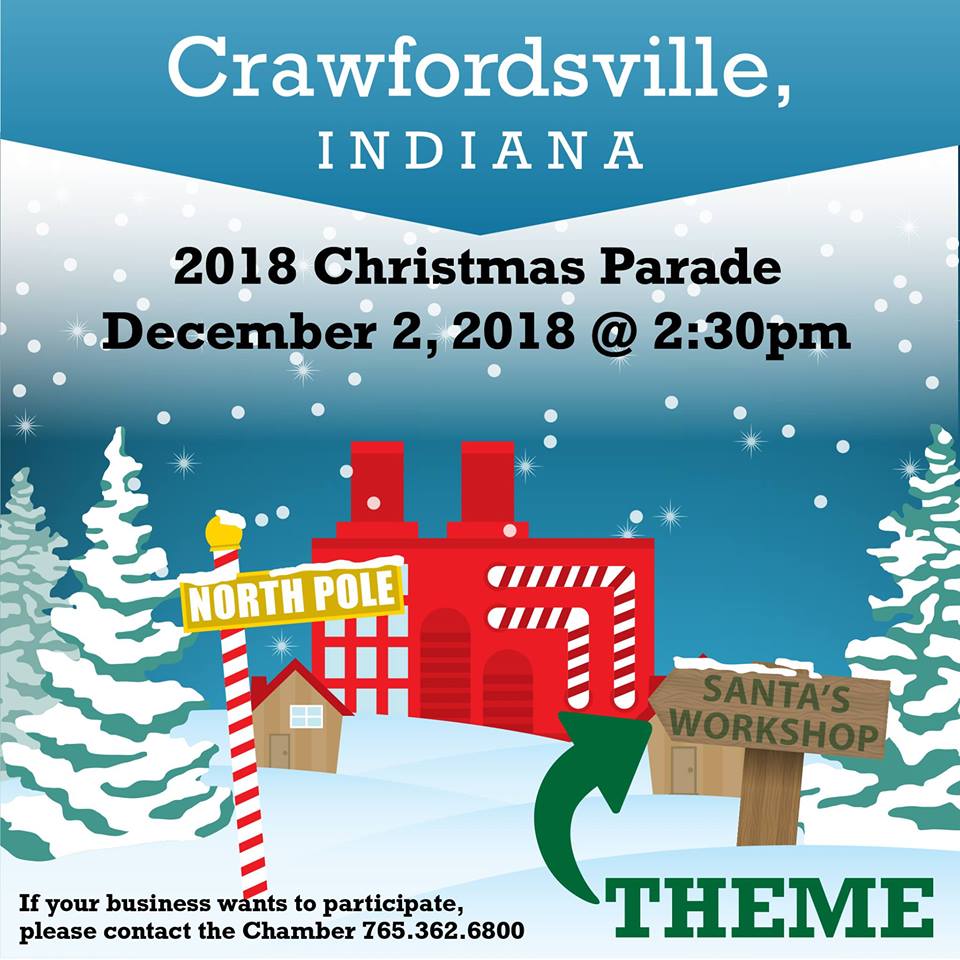 Crawfordsville Christmas Parade 2022 2018 Christmas Parade | Montgomery County Visitors & Convention Bureau