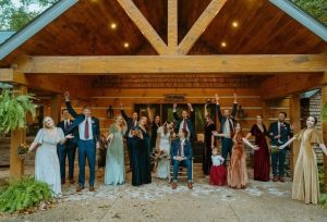 Wedding Party at Hidden Hollow Farm