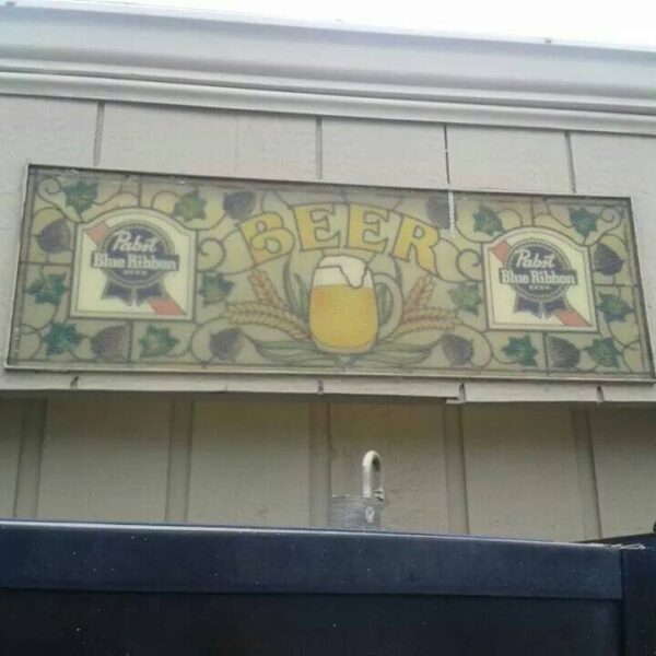 Ken's Liquor Outdoor Beer Sign