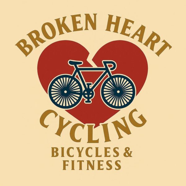 Broken Heart Cycling Bicycles & Fitness Logo