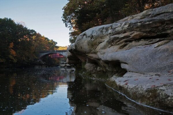 Sugar Creek at Dusk